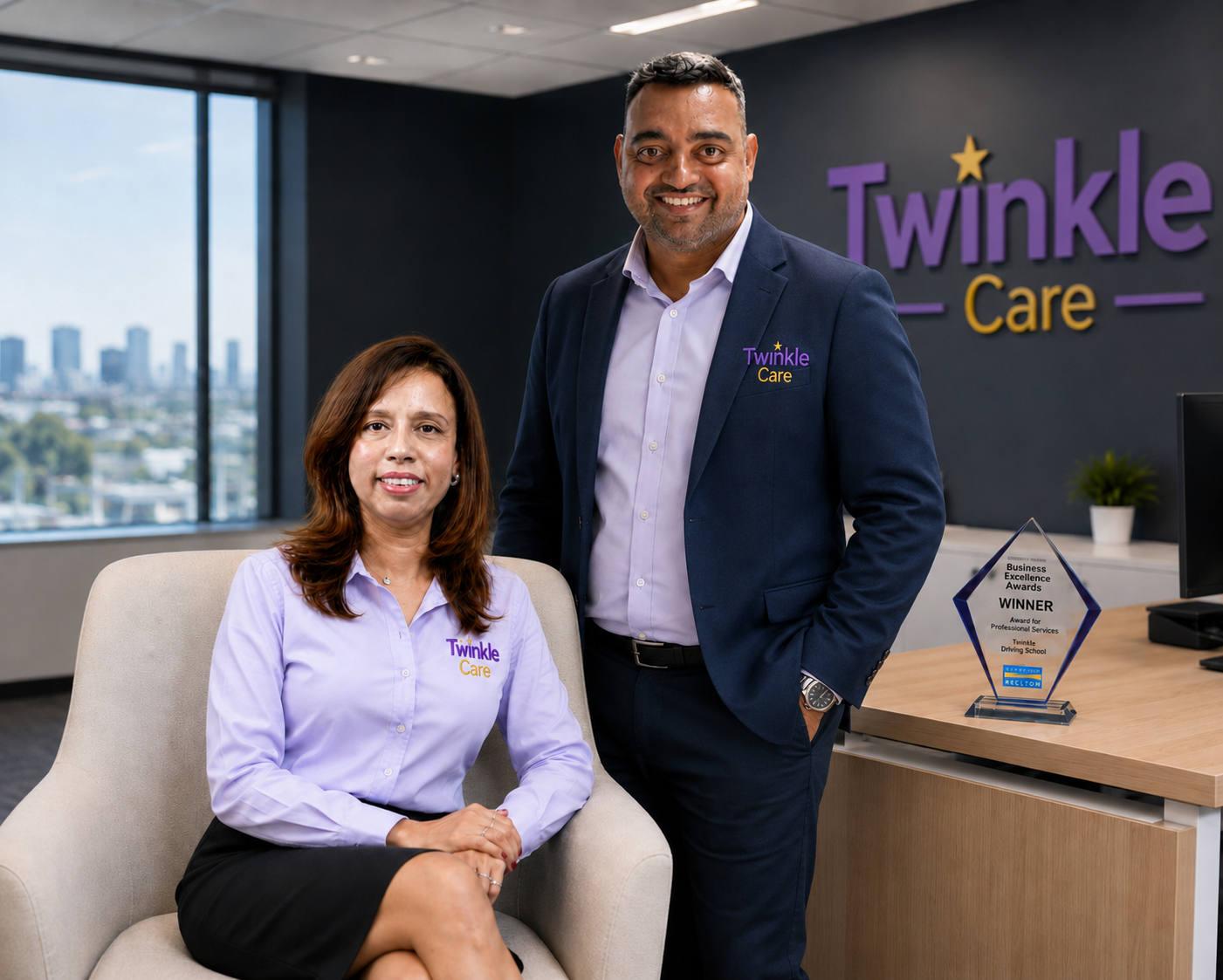 Chandresh and Twinkle — Founders of Twinkle Care