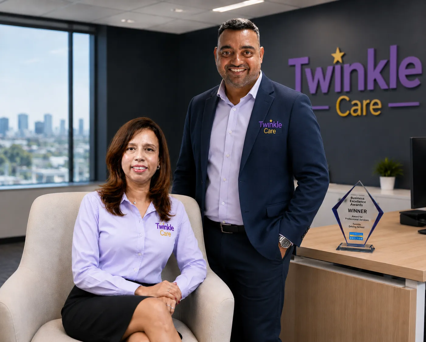 Chandresh and Twinkle — Founders of Twinkle Care